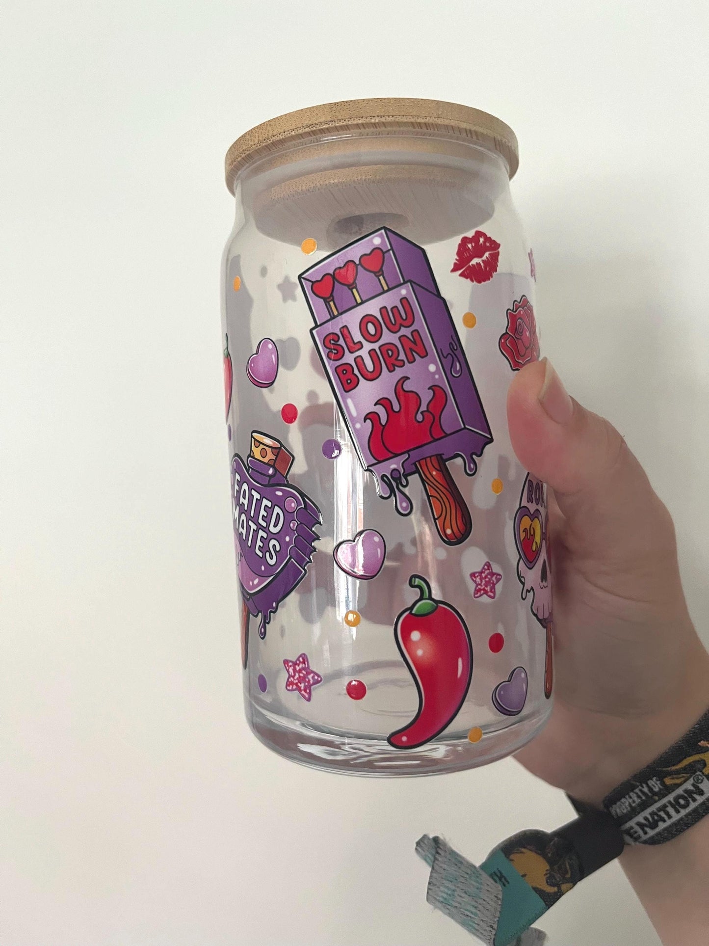 Fated mates Romantasy 16oz glass