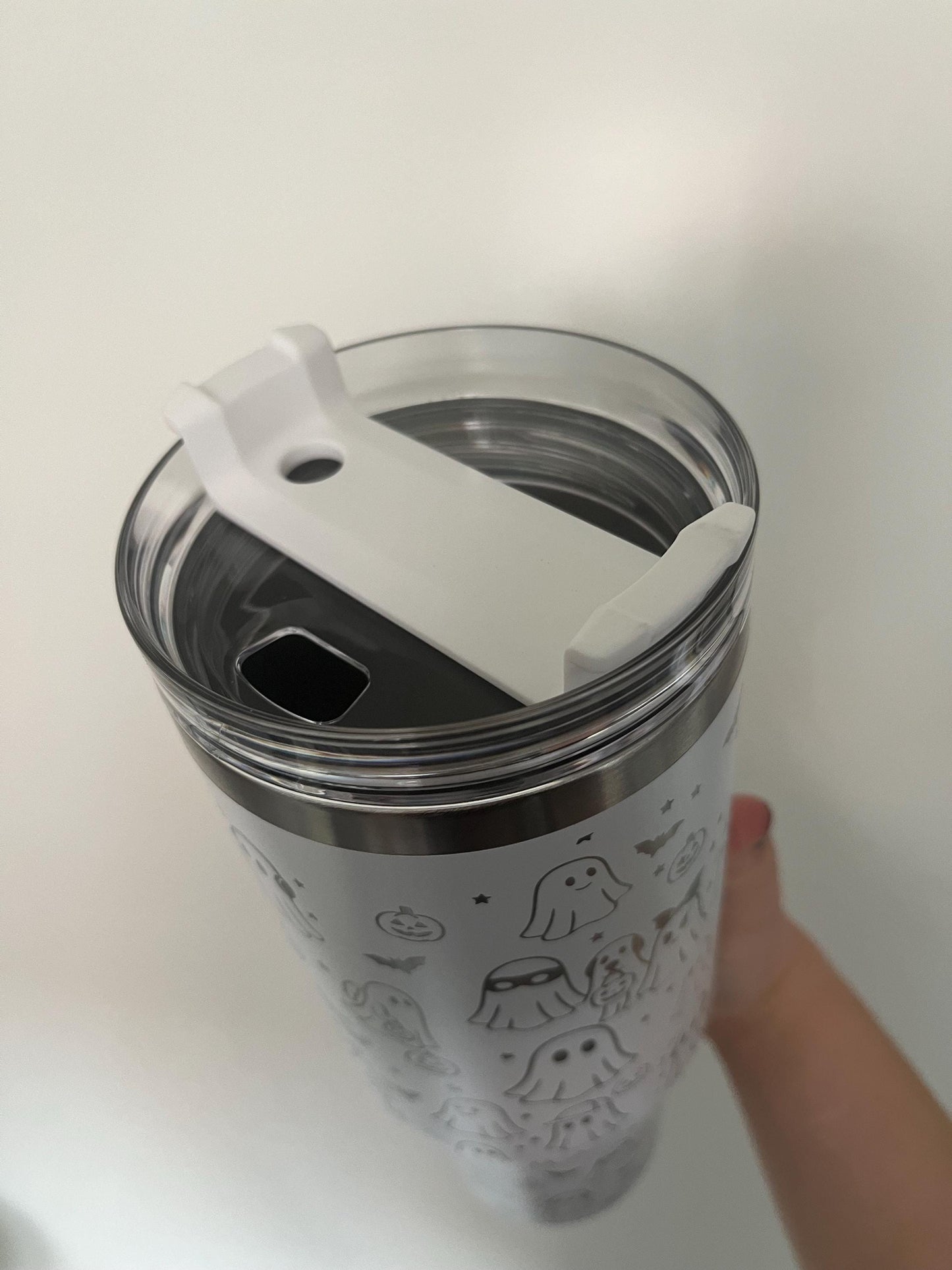 Spooky Halloween 40oz Laser Engraved Tumbler