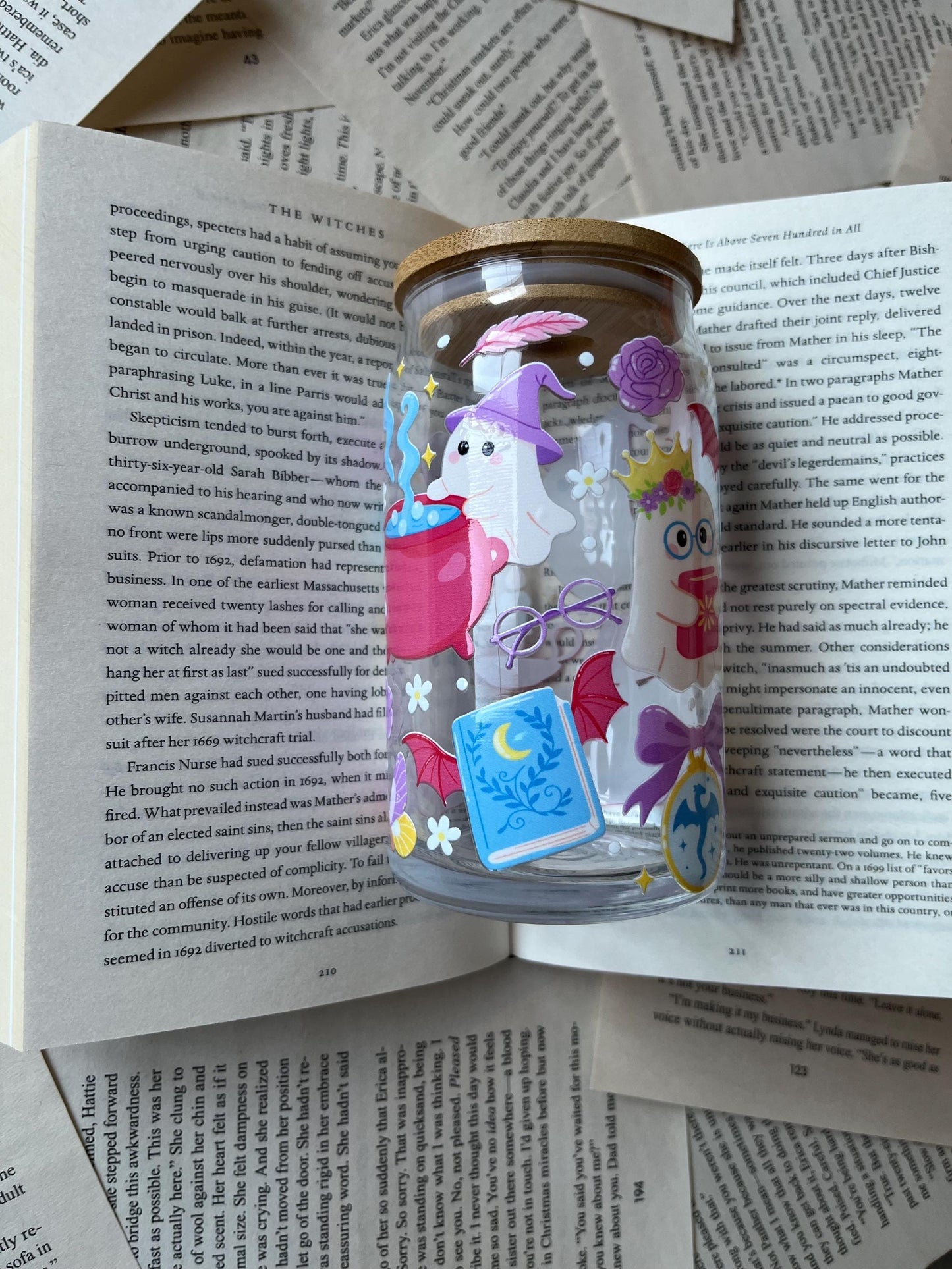 Fantasy Spooks 16oz Glass Tumbler