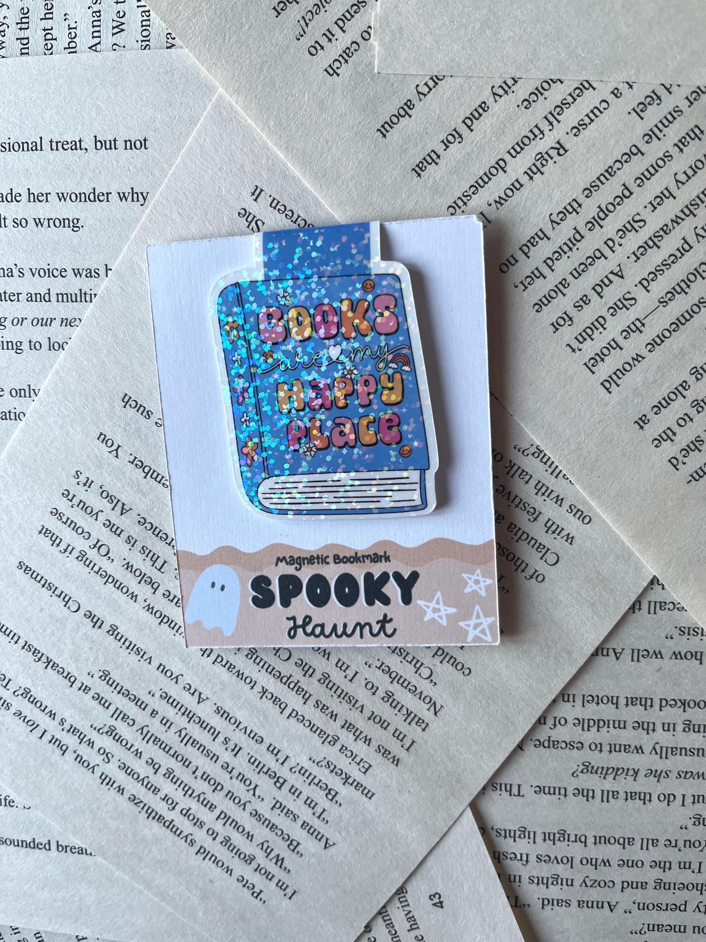 Books are my happy place bookmark