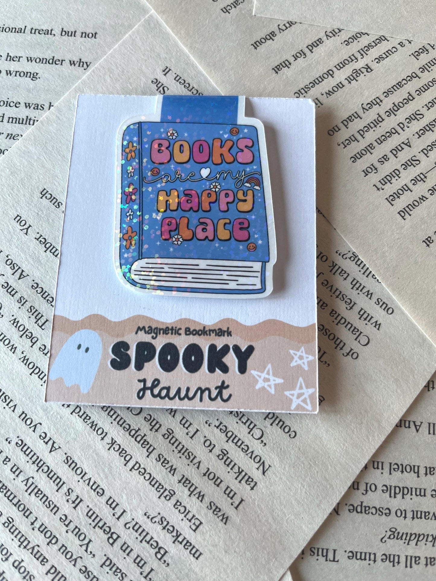 Books are my happy place bookmark
