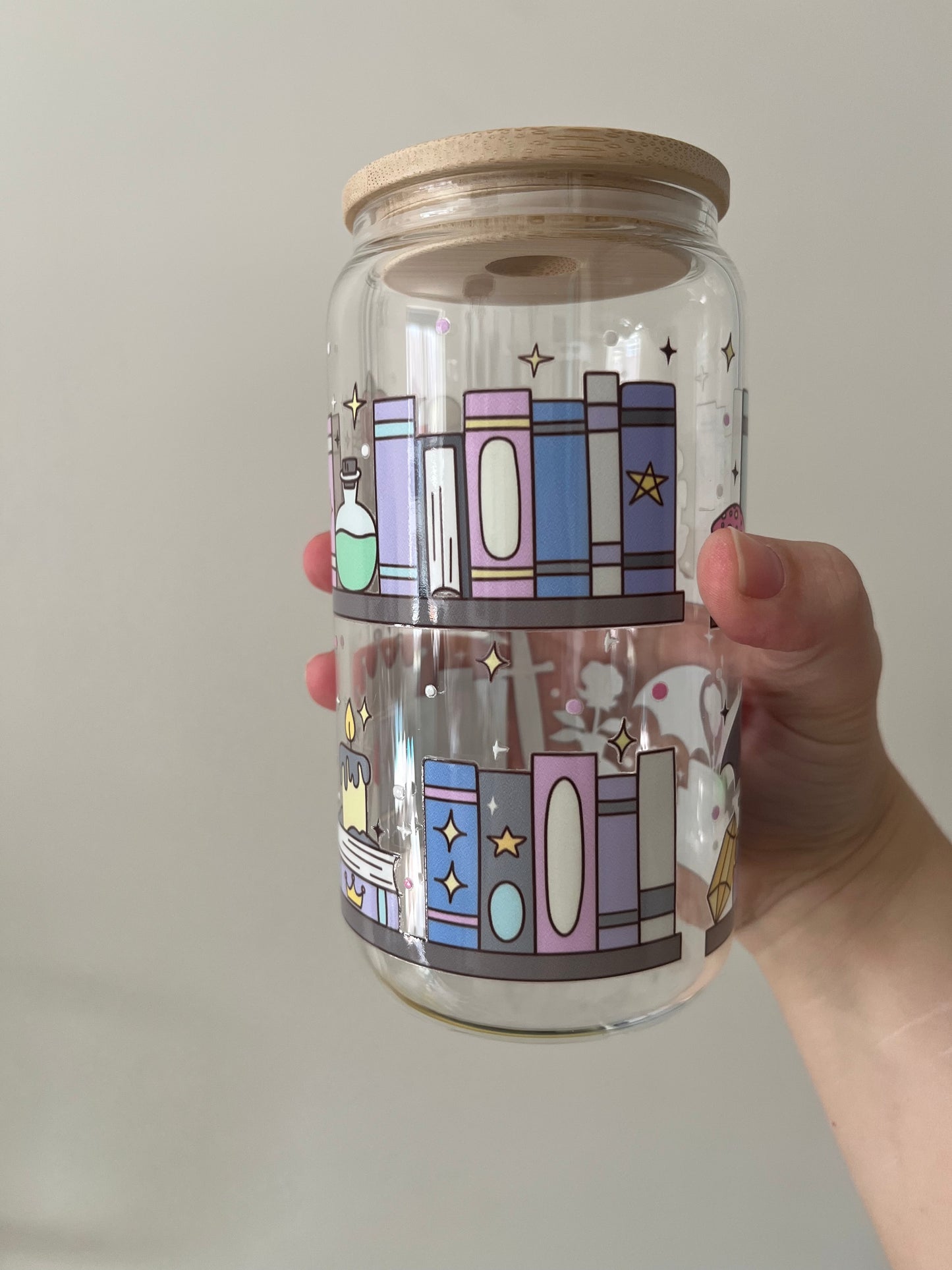 Fantasy Girl Bookshelf Tumbler