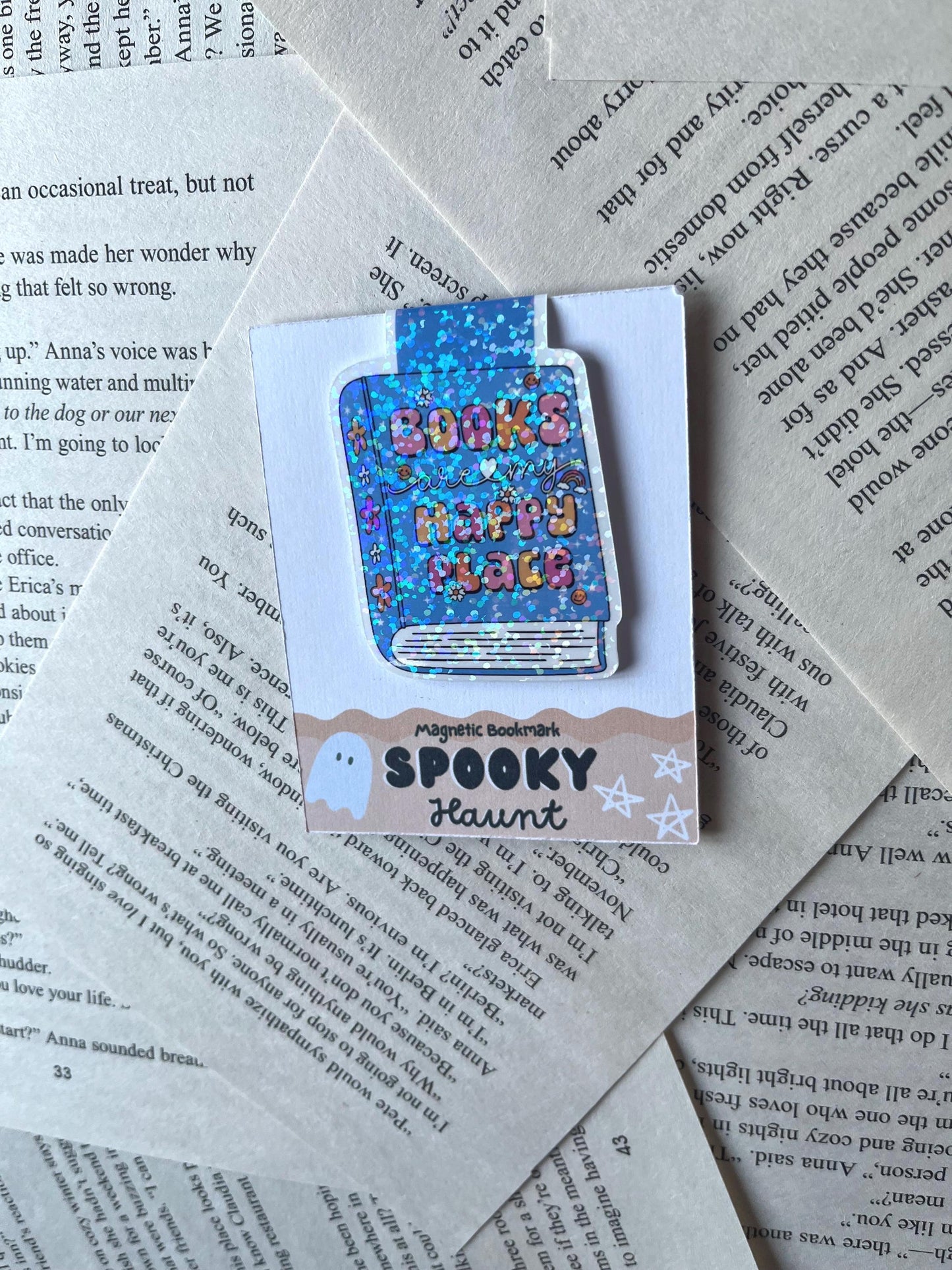 Books are my happy place bookmark
