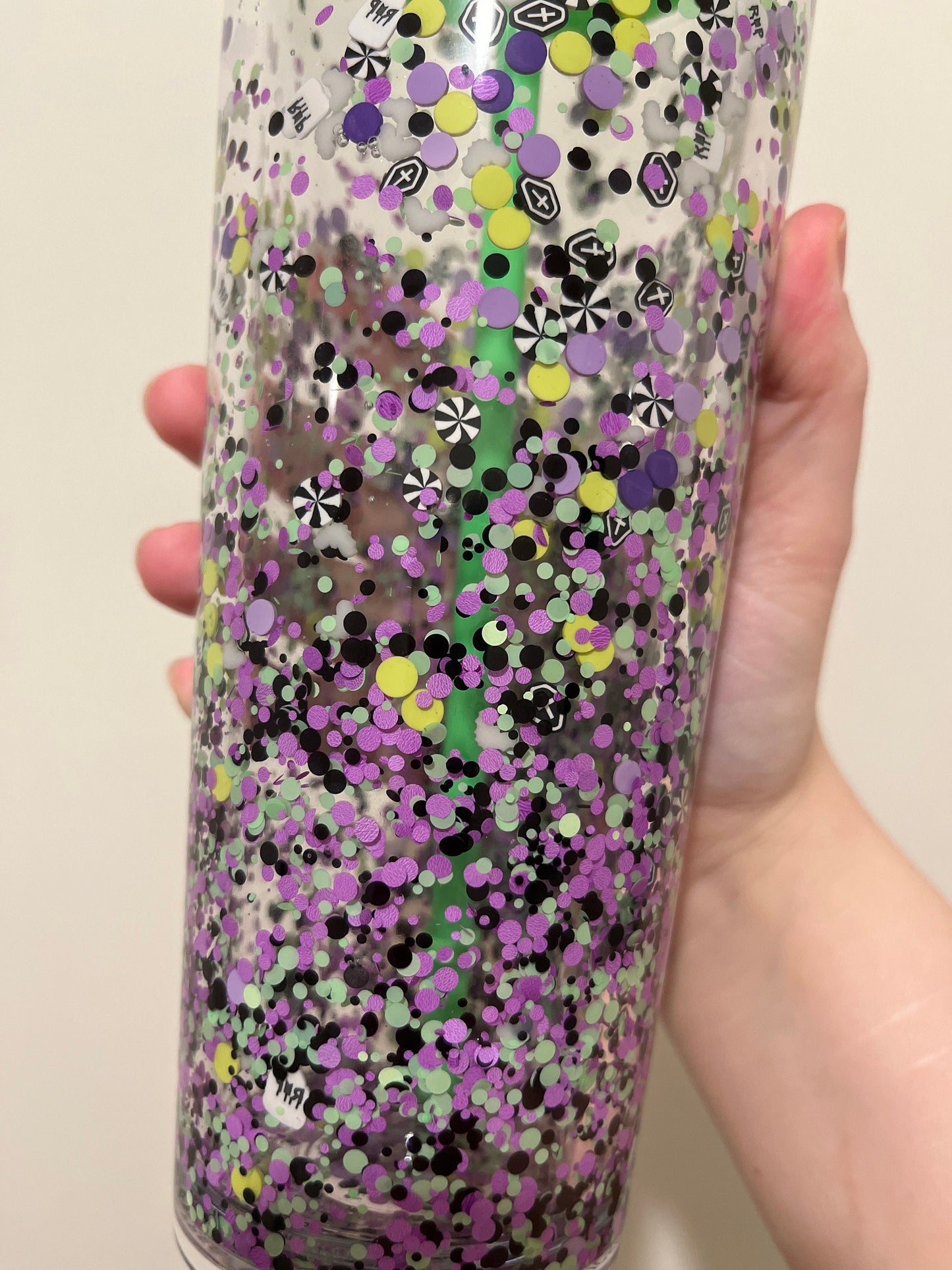 Beetlejuice Snowglobe Tumbler