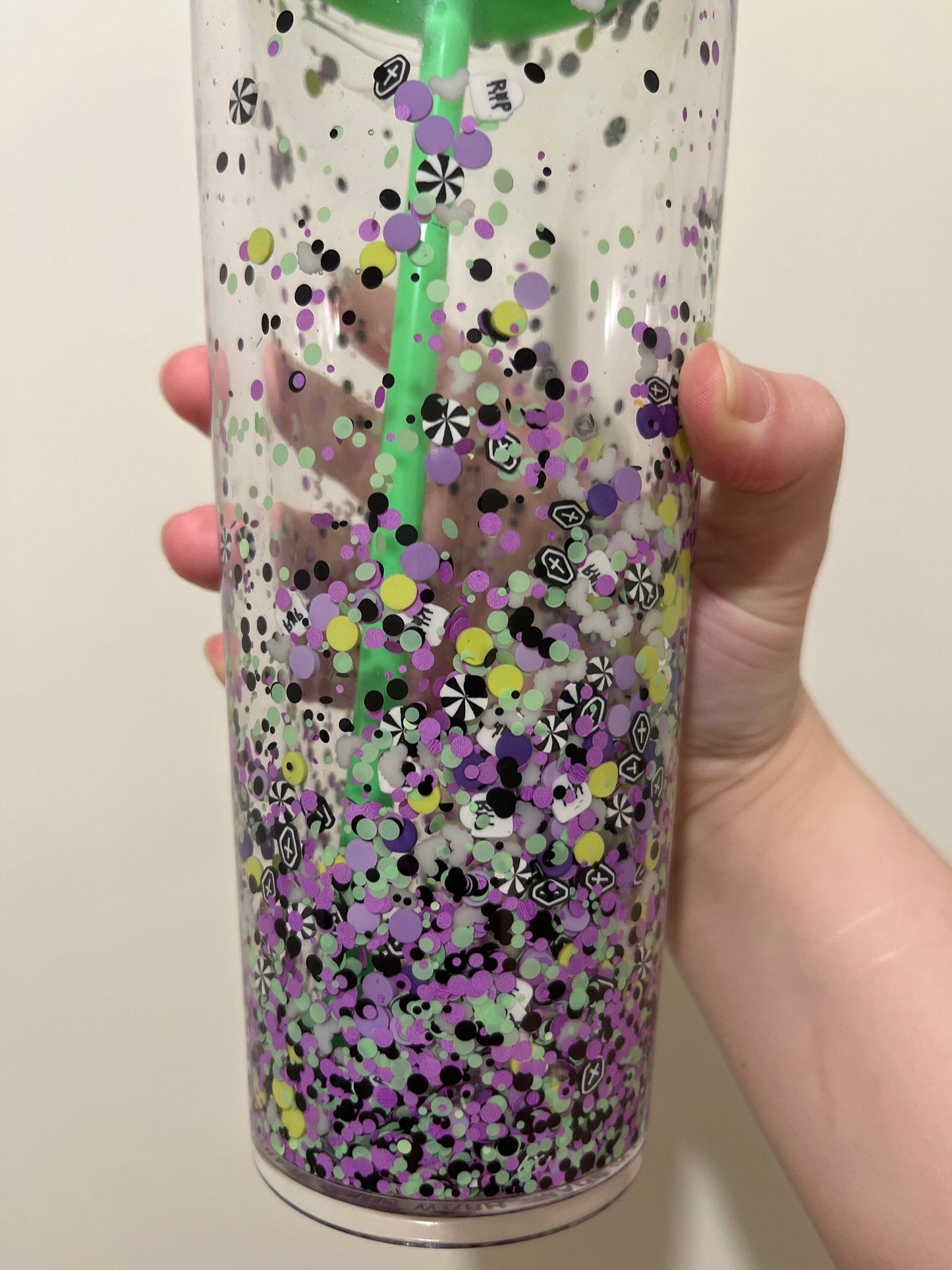 Beetlejuice Snowglobe Tumbler