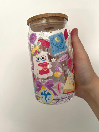 Fantasy Spooks 16oz Glass Tumbler