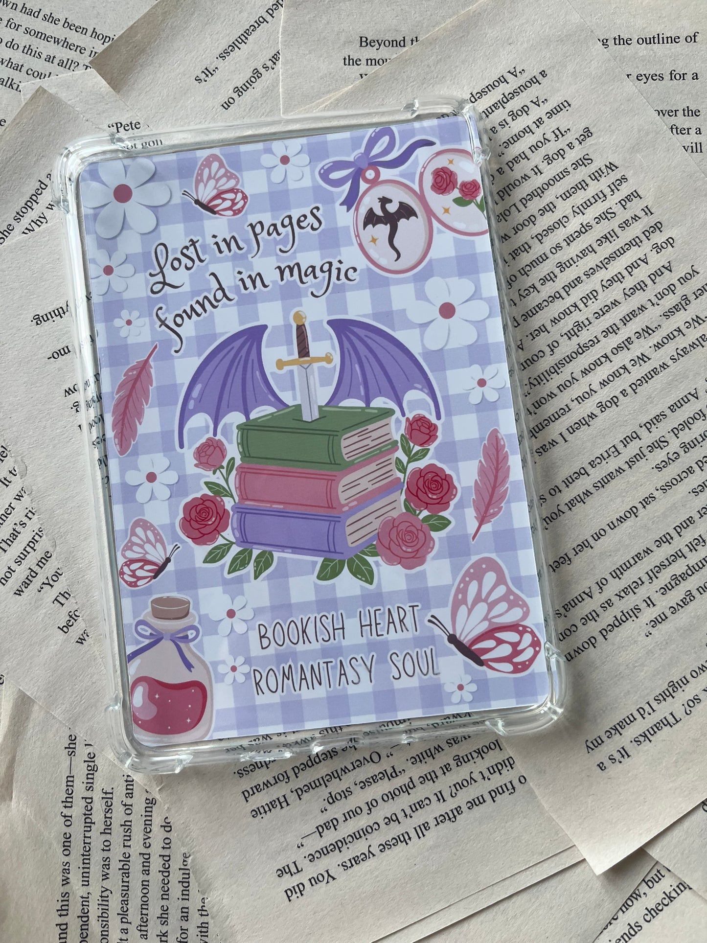 Romantasy Girly Kindle Insert