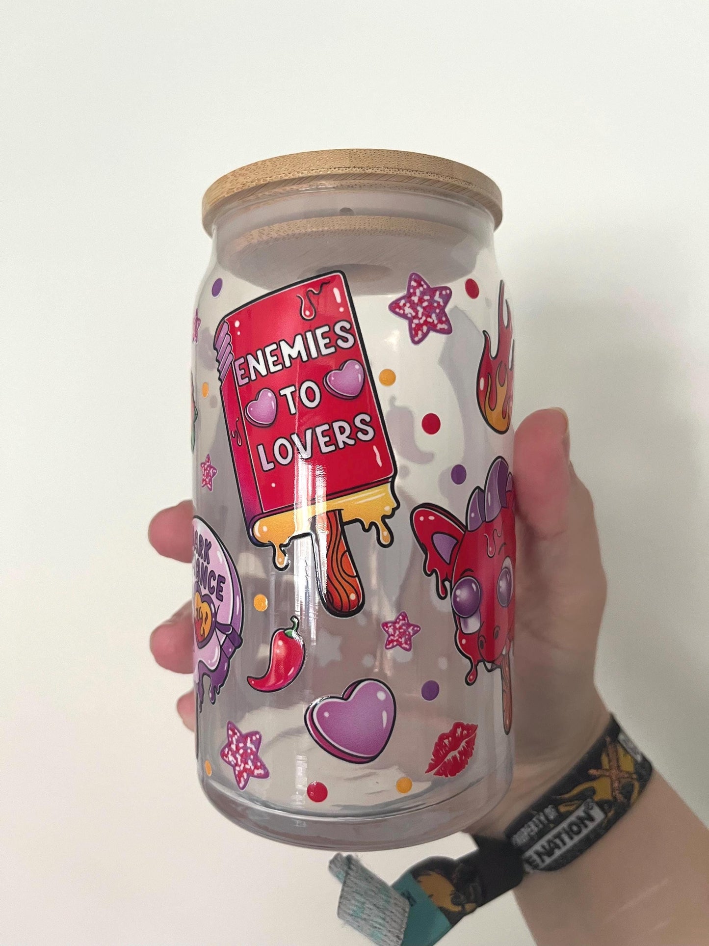 Fated mates Romantasy 16oz glass