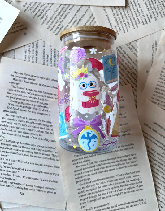 Fantasy Spooks 16oz Glass Tumbler
