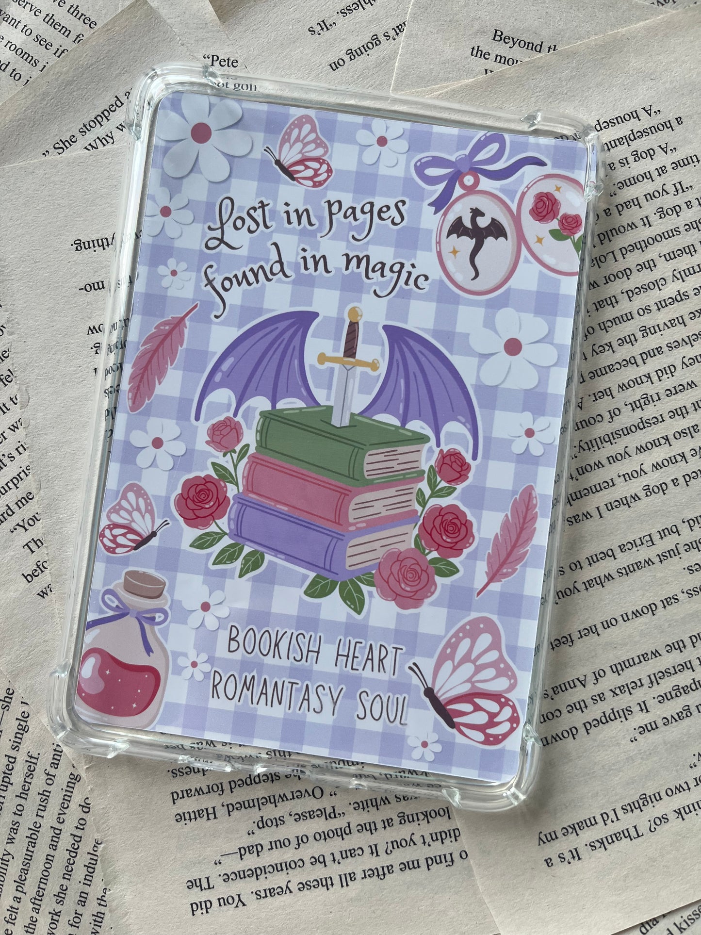 Romantasy Girly Kindle Insert