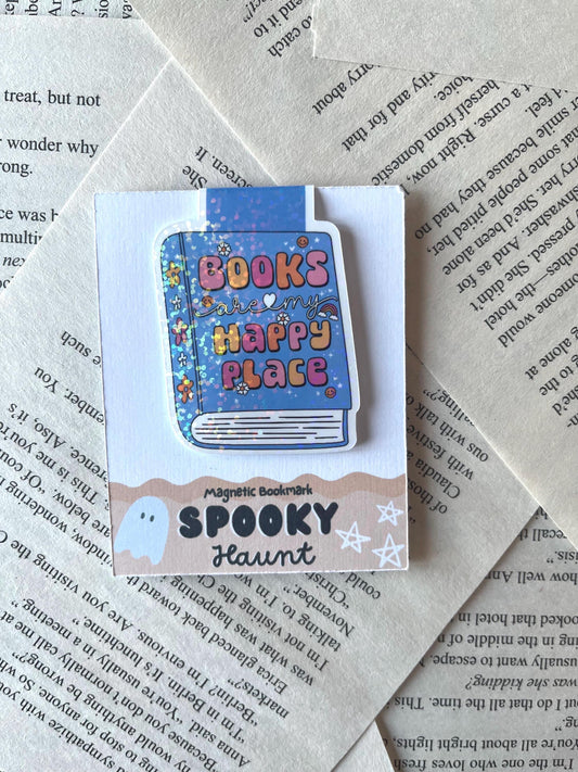 Books are my happy place bookmark
