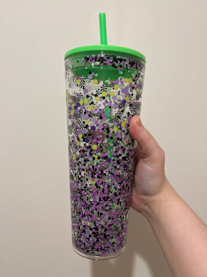 Beetlejuice Snowglobe Tumbler