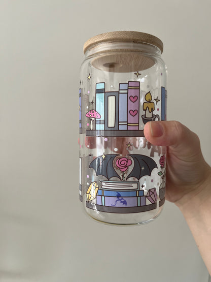 Fantasy Girl Bookshelf Tumbler