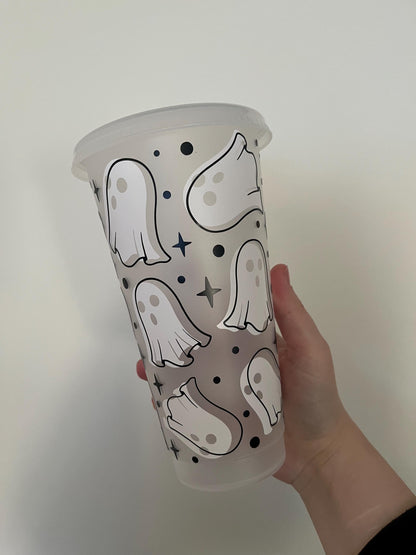 Frosted ghost 24oz Cold cup