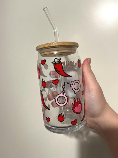 iced coffee tumbler for smut readers