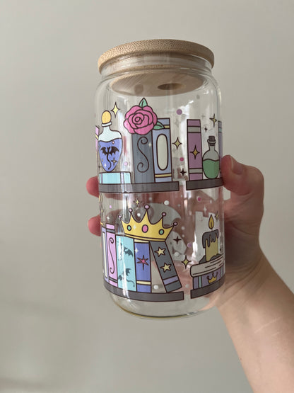 drinkware for book lovers great gifts for readers 16oz glass